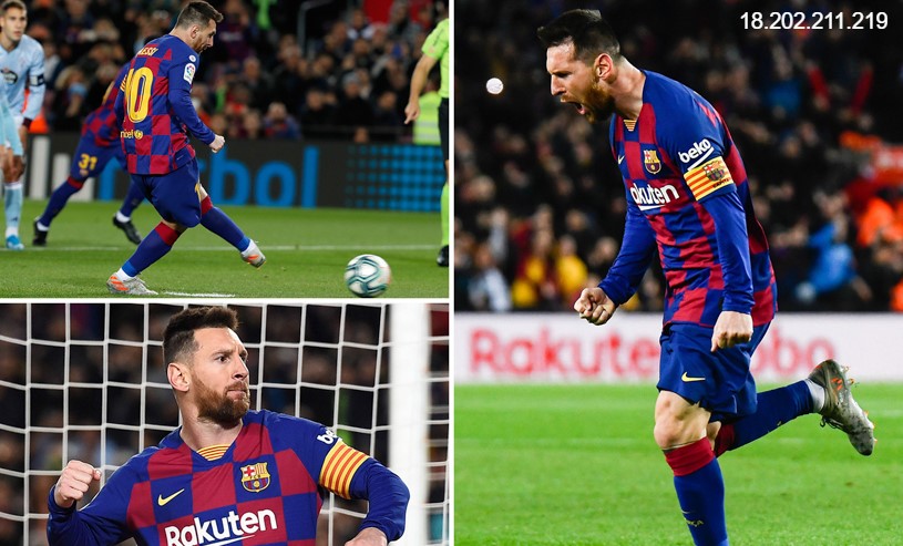 Messi là một trong số ít cầu thủ ghi được Hattrick