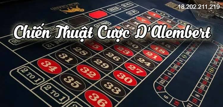 Tìm hiểu chiến thuật cược D'Alembert và cách áp dụng