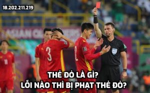 Lỗi bị phạt thẻ đỏ